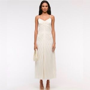 Abercrombie & Fitch White Maxi Dress